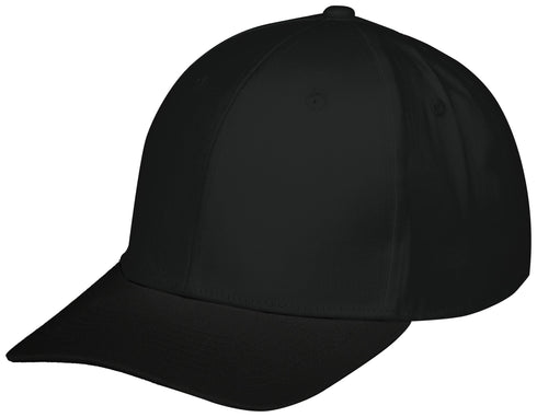 Augusta Sportswear Youth Rally Cotton Twill Cap (6252), Color 'Black'